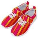 Warped Stripy Dots Women s Velcro Strap Shoes View2