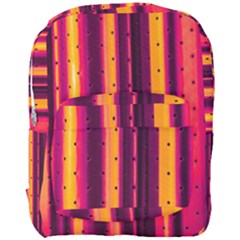 Warped Stripy Dots Full Print Backpack by essentialimage365