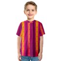 Warped Stripy Dots Kids  Sport Mesh Tee View1