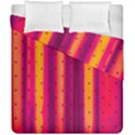 Warped Stripy Dots Duvet Cover Double Side (California King Size) View2