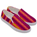 Warped Stripy Dots Men s Canvas Slip Ons View3