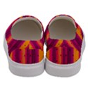 Warped Stripy Dots Men s Canvas Slip Ons View4