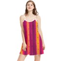 Warped Stripy Dots Summer Frill Dress View1