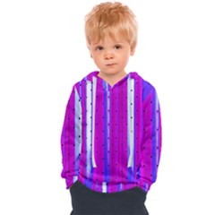 Warped Stripy Dots Kids  Overhead Hoodie