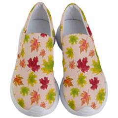 Bright Autumn Leaves Women s Lightweight Slip Ons by SychEva