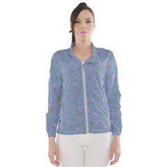 Curly Flowers Women s Windbreaker by SychEva