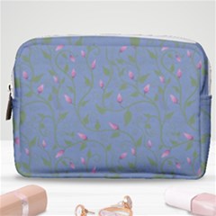 Curly Flowers Make Up Pouch (medium) by SychEva