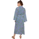 Curly Flowers Maxi Kimono View2