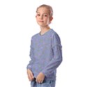 Curly Flowers Kids  Long Sleeve Tee with Frill  View2