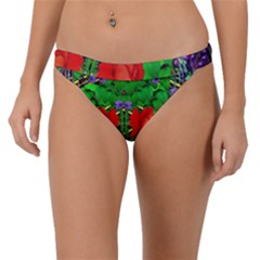 A Island Of Roses In The Calm Sea Band Bikini Bottom