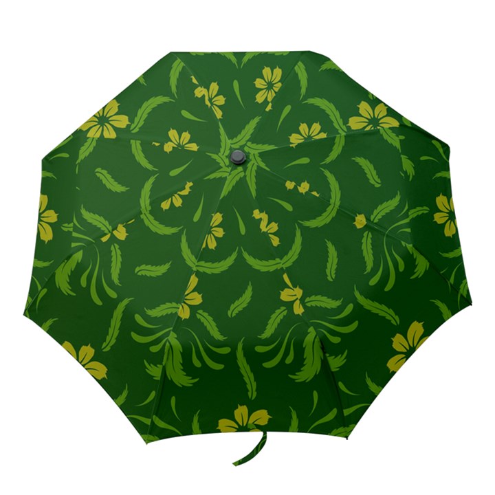 Folk flowers print Floral pattern Ethnic art Folding Umbrellas