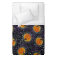 Space Pumpkins Duvet Cover (single Size) by SychEva