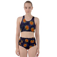 Space Pumpkins Racer Back Bikini Set by SychEva