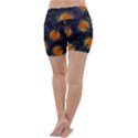 Space Pumpkins Lightweight Velour Yoga Shorts View4