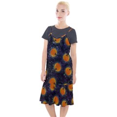 Space Pumpkins Camis Fishtail Dress by SychEva