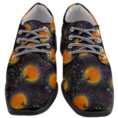 Space Pumpkins Women Heeled Oxford Shoes by SychEva