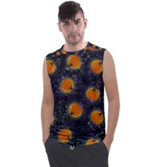 Space Pumpkins Men s Regular Tank Top by SychEva