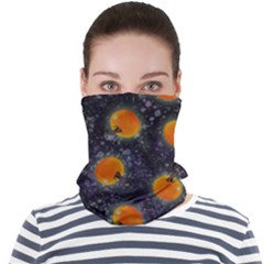 Space Pumpkins Face Seamless Bandana (adult) by SychEva