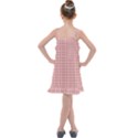 Abstrait carreaux rose/blanc Kids  Overall Dress View2