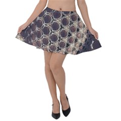 Trypophobia Velvet Skater Skirt by MRNStudios