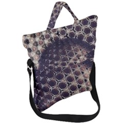 Trypophobia Fold Over Handle Tote Bag by MRNStudios