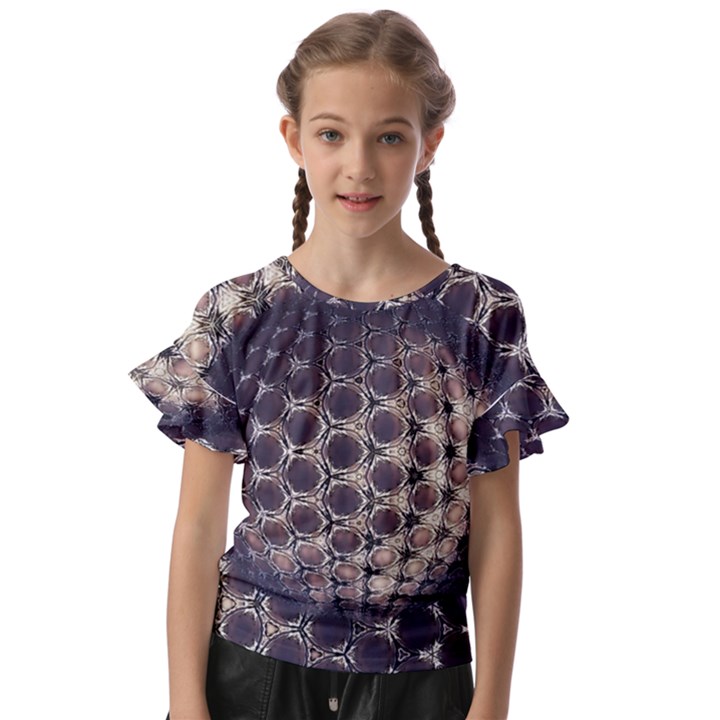 Trypophobia Kids  Cut Out Flutter Sleeves