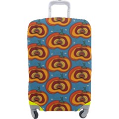 Pumpkin In Pumpkin Luggage Cover (large)