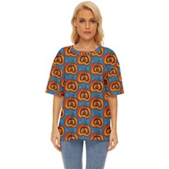 Pumpkin In Pumpkin Oversized Basic Tee