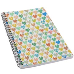 Multicolored Hearts 5 5  X 8 5  Notebook by SychEva