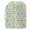 Multicolored Hearts Drawstring Pouch (3XL) View2