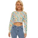 Multicolored Hearts Lightweight Long Sleeve Sweatshirt View1