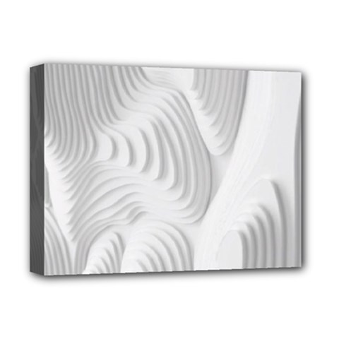 Illusion Waves Deluxe Canvas 16  X 12  (stretched)  by Sparkle