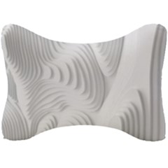 Illusion Waves Seat Head Rest Cushion by Sparkle