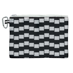 Illusion Blocks Canvas Cosmetic Bag (xl)