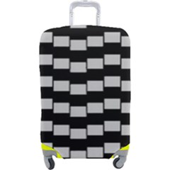 Illusion Blocks Luggage Cover (large) by Sparkle