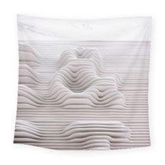 Illusion Waves Square Tapestry (large)