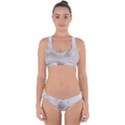 Illusion Waves Cross Back Hipster Bikini Set View1