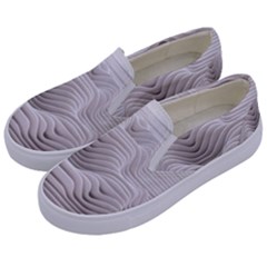 Illusion Waves Kids  Canvas Slip Ons