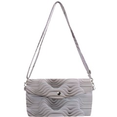 Illusion Waves Removable Strap Clutch Bag by Sparkle