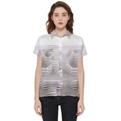 Illusion Waves Short Sleeve Pocket Shirt by Sparkle