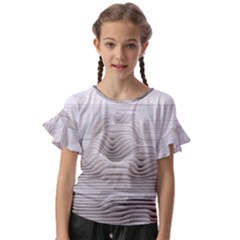 Illusion Waves Kids  Cut Out Flutter Sleeves