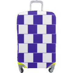 Illusion Blocks Luggage Cover (large) by Sparkle