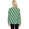 Illusion Waves Pattern Hidden Pocket Sweatshirt View2