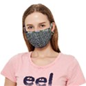 Blocks Illusion Crease Cloth Face Mask (Adult) View1