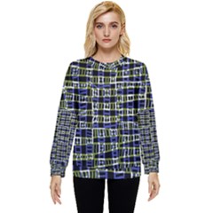 Blocks Illusion Hidden Pocket Sweatshirt by Sparkle