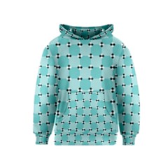 Illusion Blocks Pattern Kids  Pullover Hoodie by Sparkle