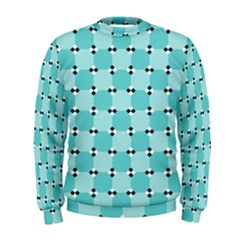 Illusion Blocks Pattern Men s Sweatshirt by Sparkle