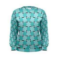 Illusion Blocks Pattern Women s Sweatshirt by Sparkle