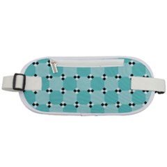 Illusion Blocks Pattern Rounded Waist Pouch by Sparkle