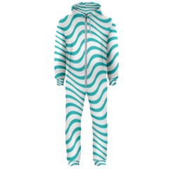 Beach Waves Hooded Jumpsuit (men)  by Sparkle